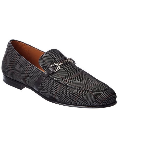 Mezlan Notte Glass Suede Slip-On - Luxury Italian Loafer